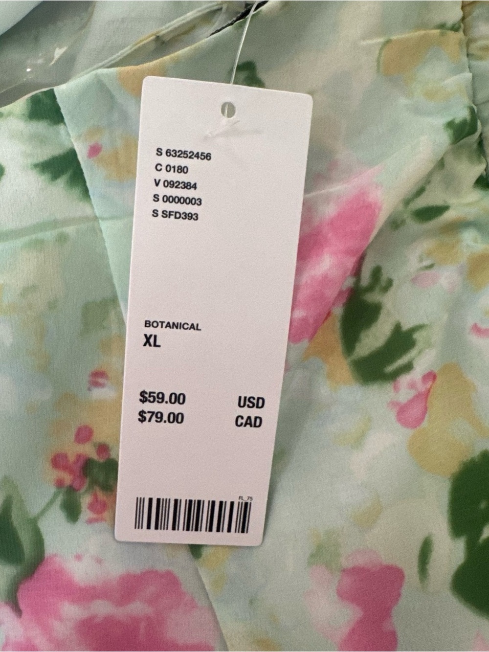 NWT Urban Outfitters SNDYS Cyprus Floral Cinched Mini Dress Mint Green Floral - Picture 9 of 9